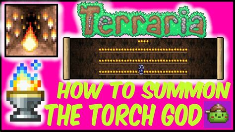 Recipe GoldPlatinum Bar, x4. . How to summon the torch god